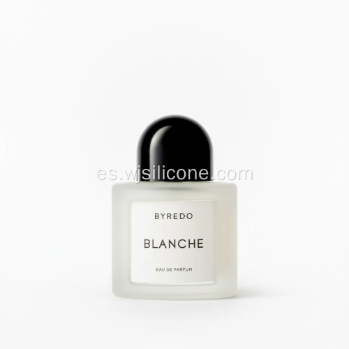 Estuche de embalaje de herramientas de belleza de silicona para Byredo Blanche